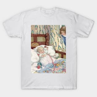 Baby's Playmate by Anne Anderson T-Shirt